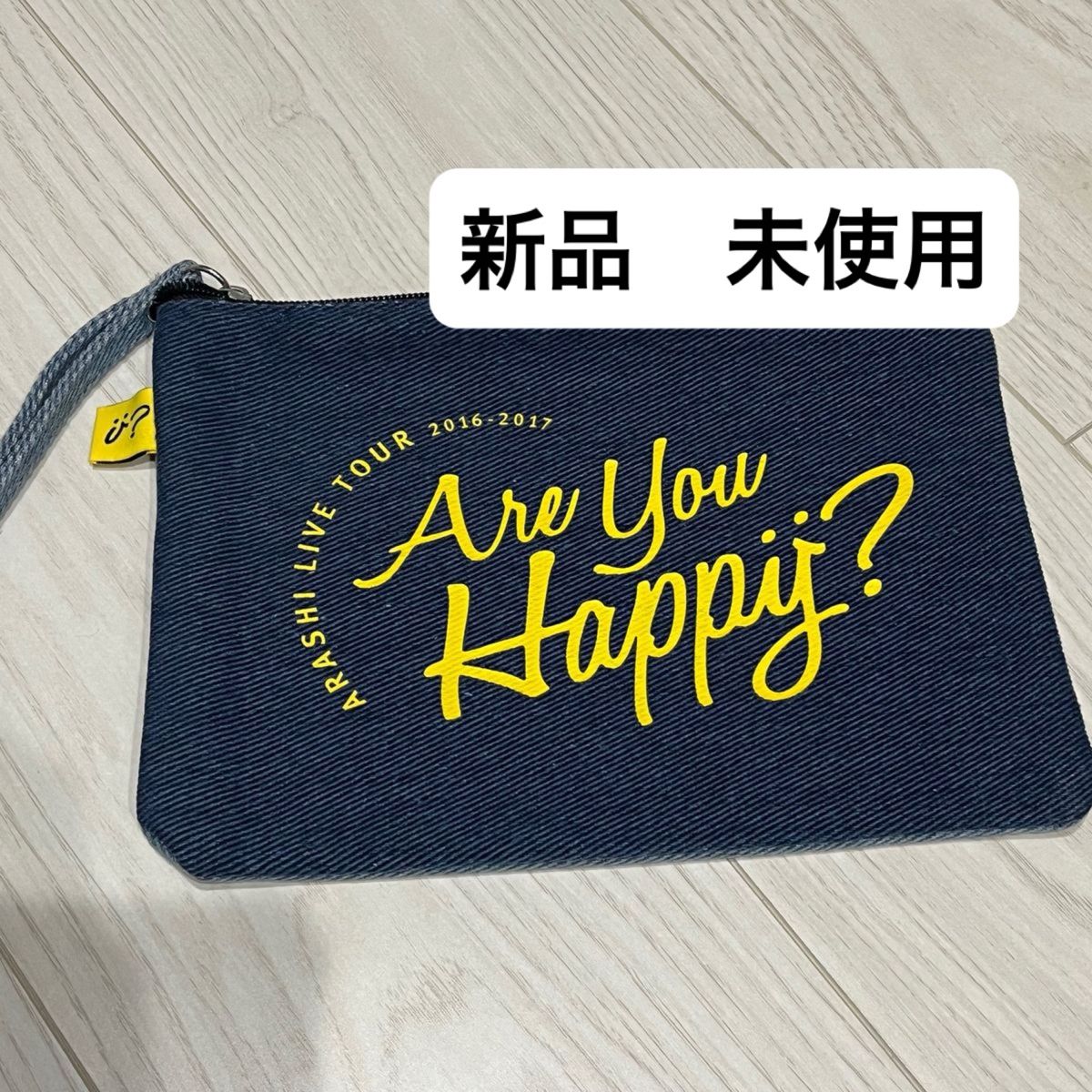 新品】【未使用】嵐 ARASHI Are you Happy グッズ ポーチ｜Yahoo
