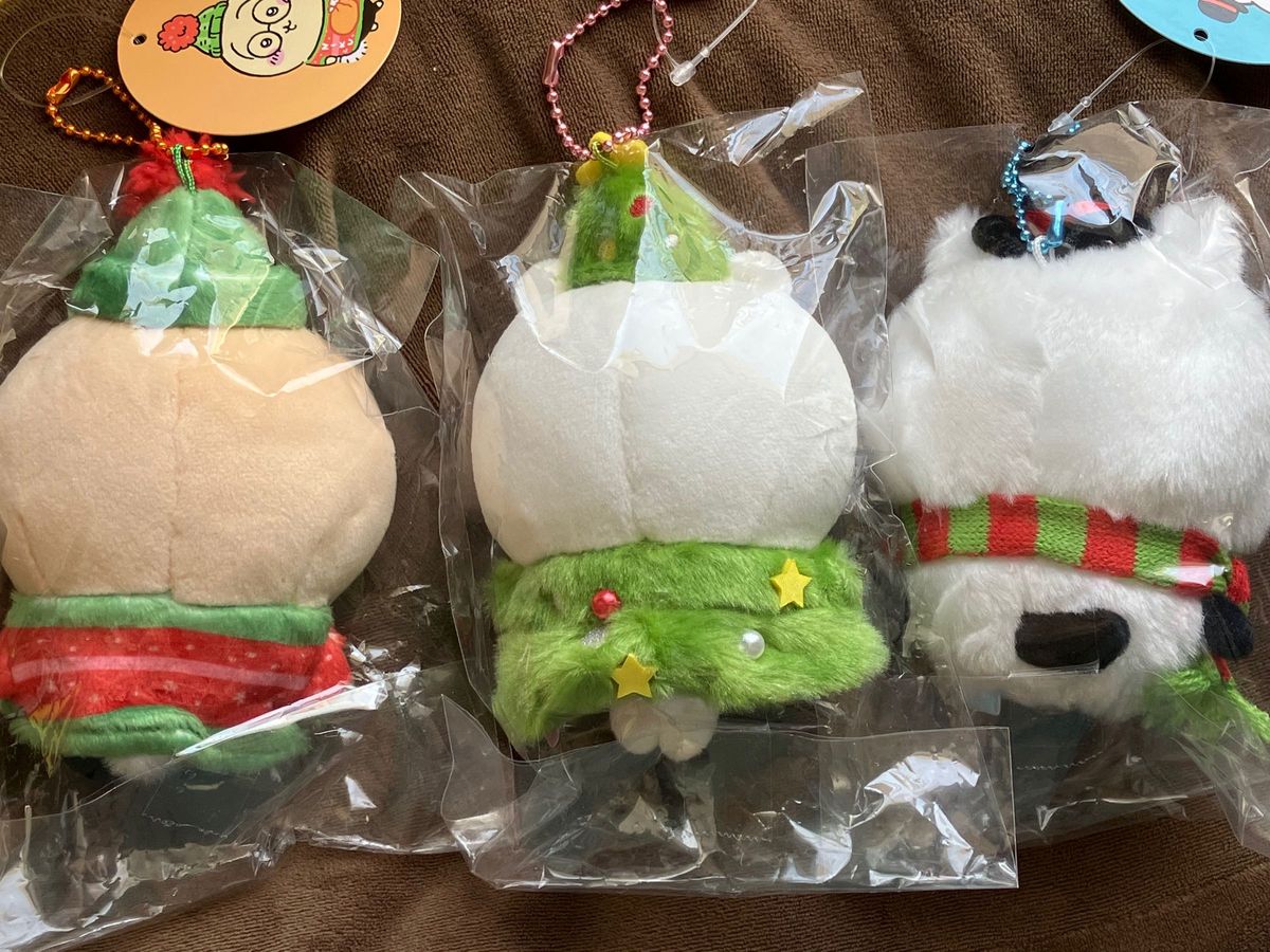 ちいかわ ハッピーホリデーなクリスマス マスコット 3人セット 未開封