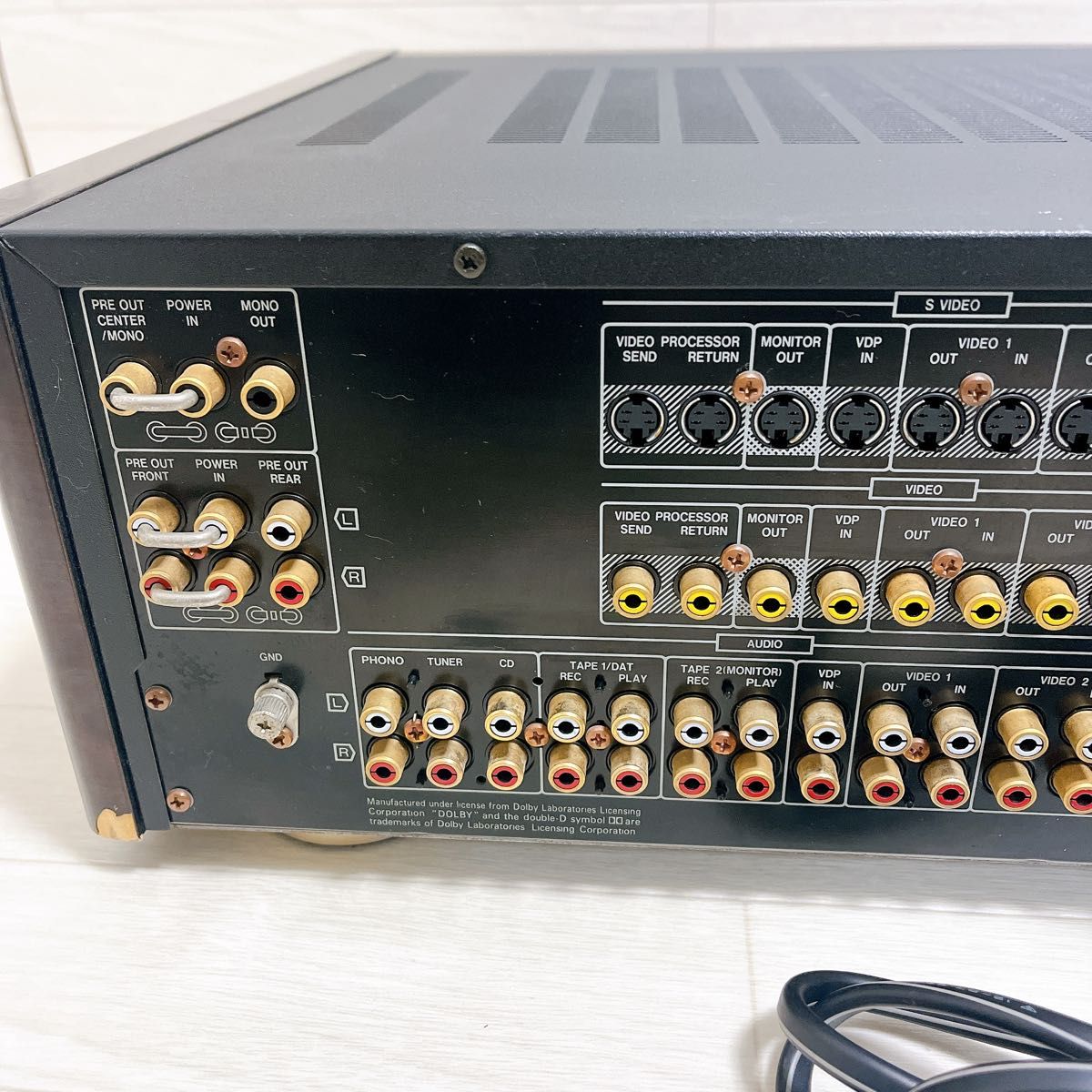 SANSUI サンスイ AU-V7000 AVアンプ リモコン付き 完動品｜Yahoo