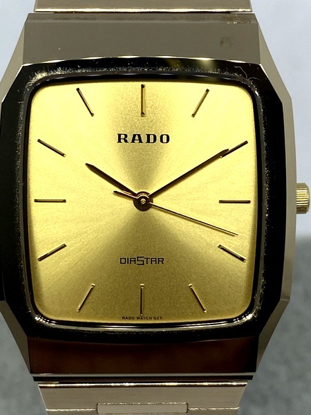 RADO ラドー ダイアスター アンティーク メンズウォッチ スクエア 132
