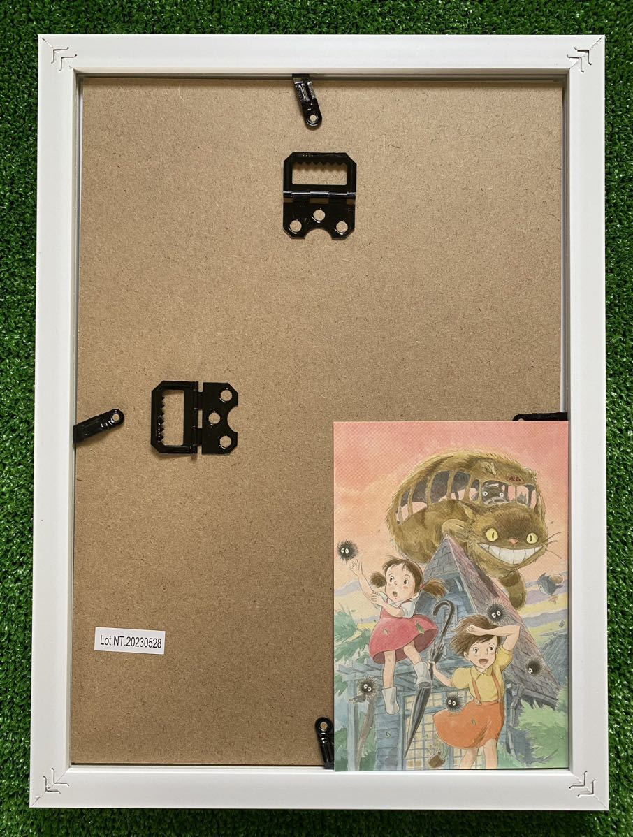 激レア】額装品 ジブリ となりのトトロ イラスト 宮崎駿 検)セル画