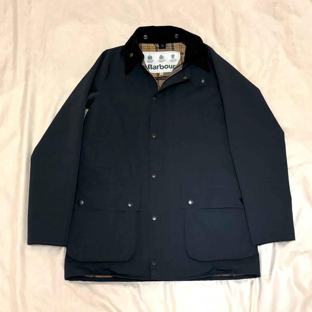 Barbour／バブアー】ビューフォート ノンオイル 38 BEAUFORT SL 紺