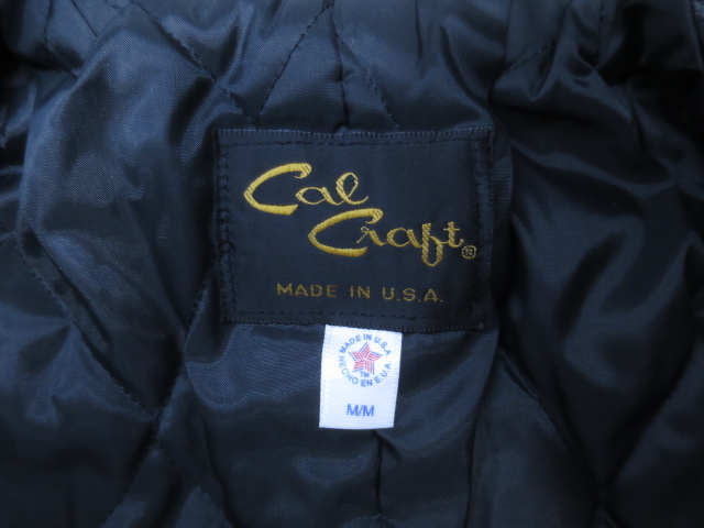 90s USA製 Cal Craft カルクラフト オンブレチェック ウール Pコート