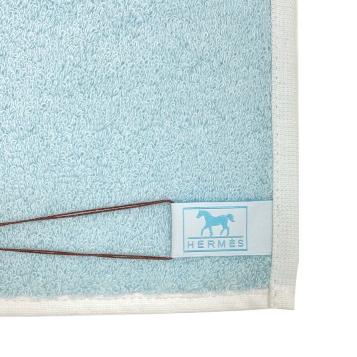 エルメス HERMES ハンドタオル カヴァルカラー ホース タオルハンカチ