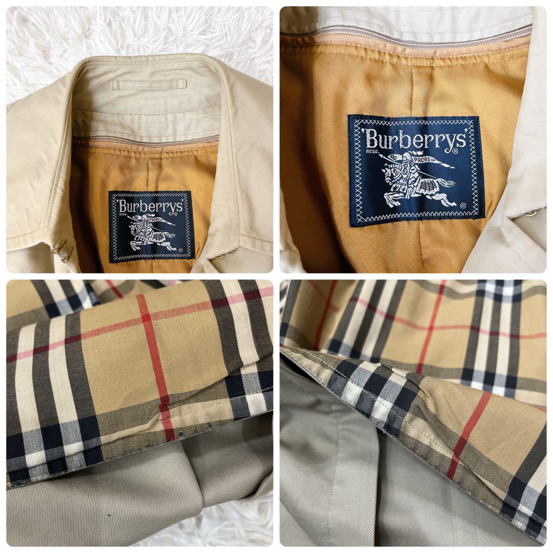 送料無料 BURBERRY バーバリー トレンチコート ライナー ベルト付 ノバ