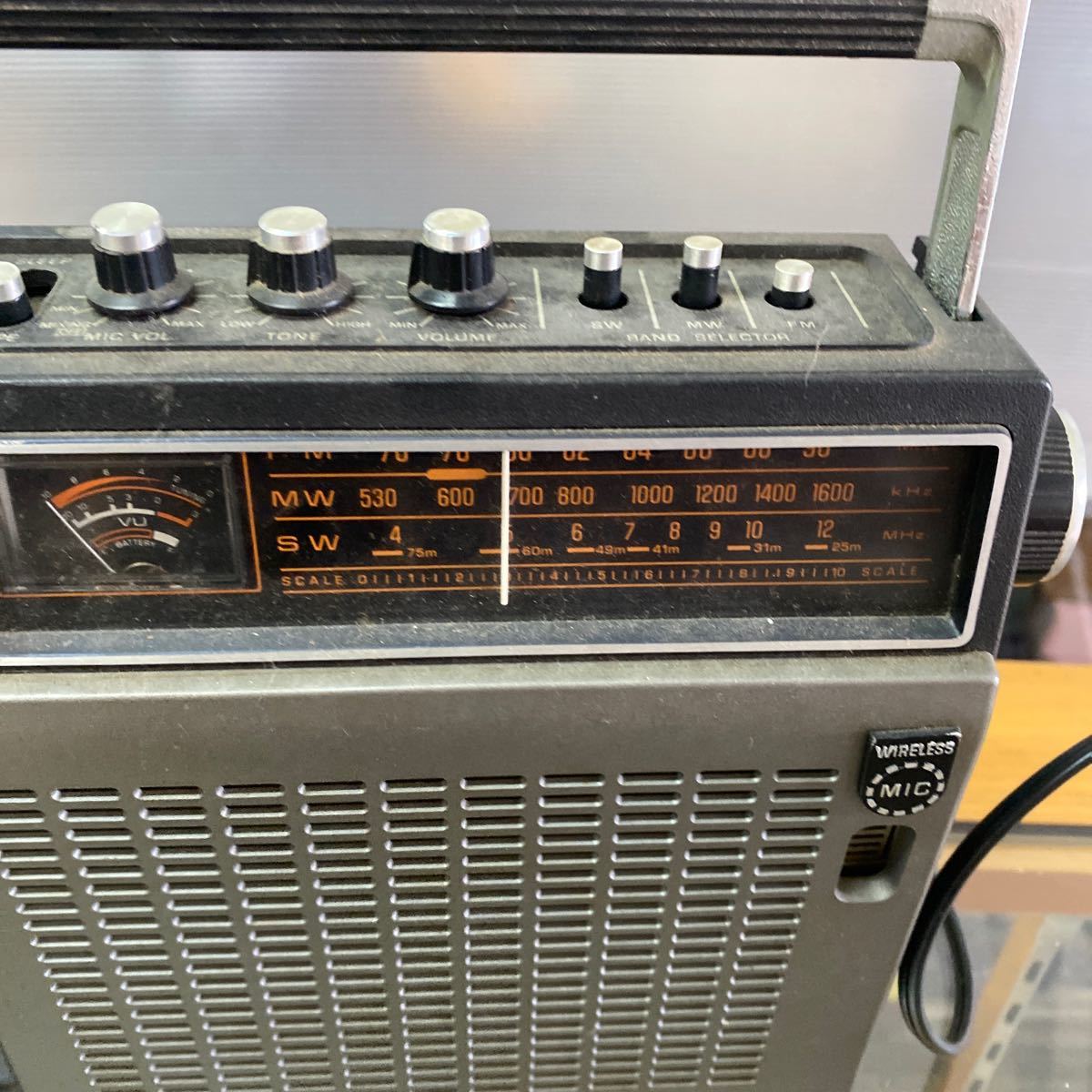 昭和レトロ ナショナル カセットテープ レコーダー RQ-545 中古品