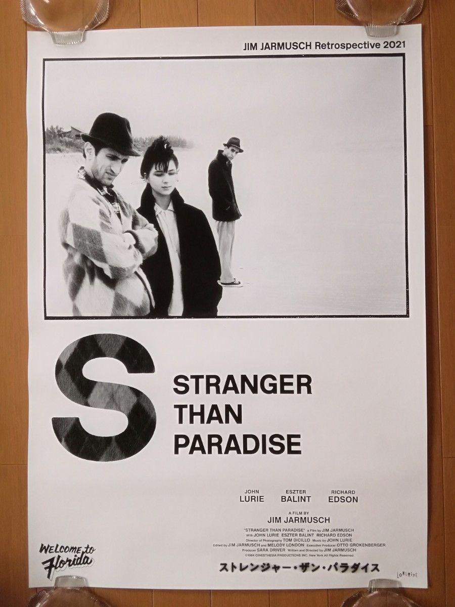 ストレンジャー ザン パラダイス JIM JARMUSCH ジム ジャームッシュ B2
