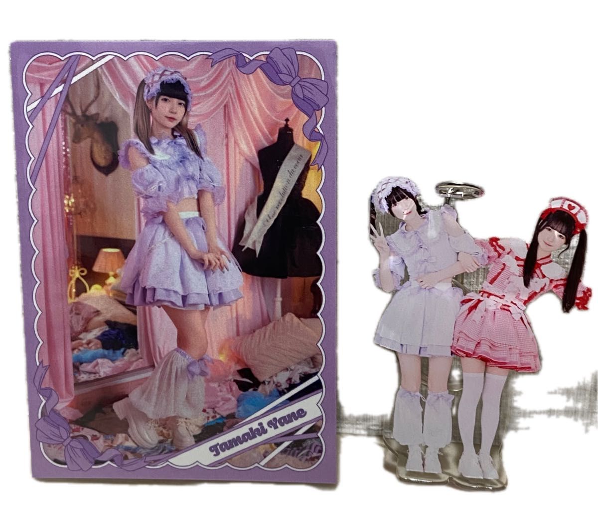 きゅるりんってしてみて 環やねトレーディングカード 逃げ水あむ ペア