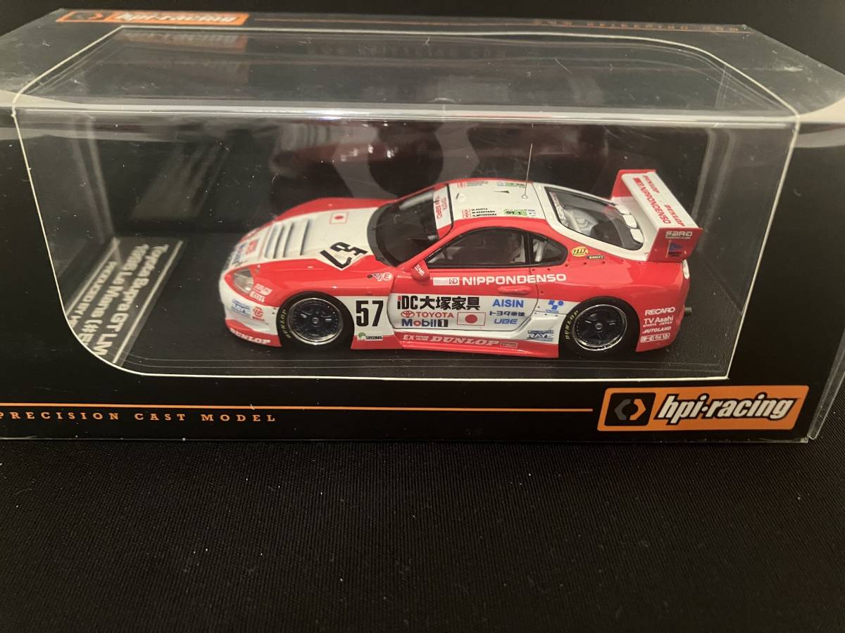Yahoo!オークション - hpi MIRAGE 1/43 TOYOTA Supra GT LM(#57) 1996