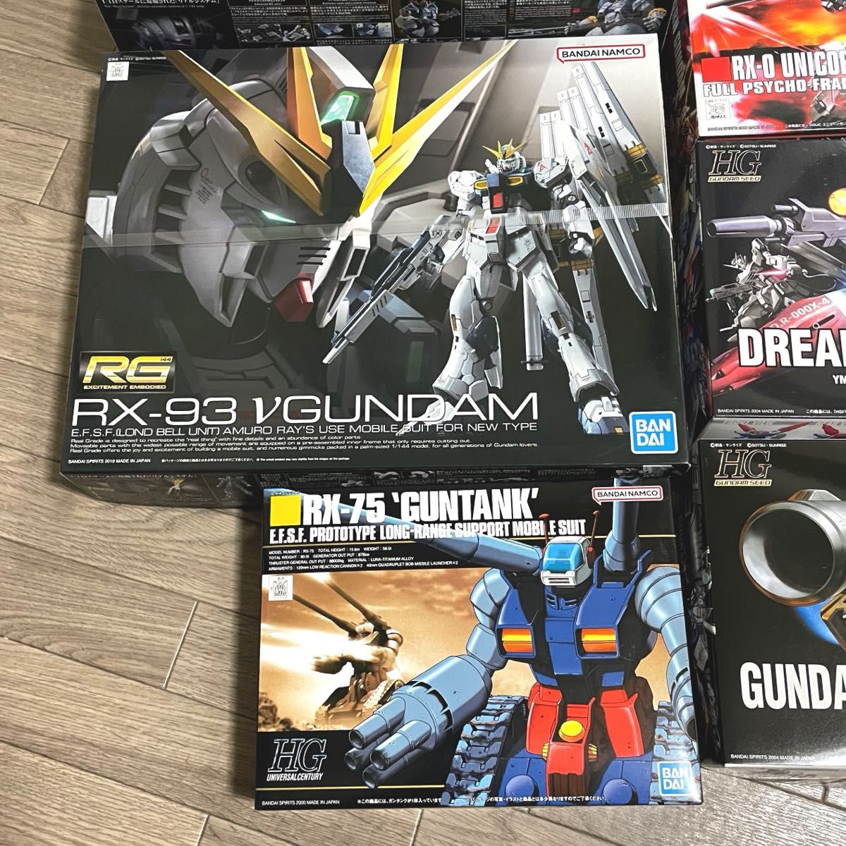 HG ガンダムSEED6点セット 未組み立て HG ガンダムSEED6点セット 未