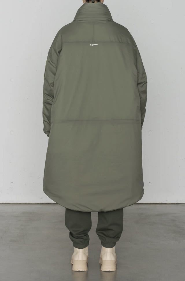 希少サイズ 即完売 美品 HYKE ハイク PERTEX PUFF PARKA olive