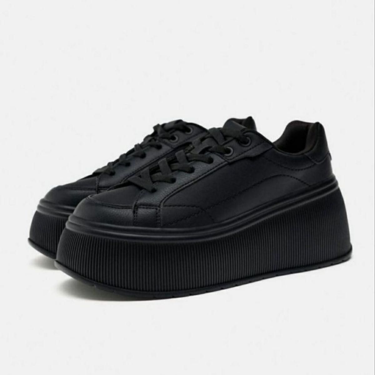 ZARA ザラ プラットフォーム スニーカー 厚底 39｜Yahoo!フリマ（旧