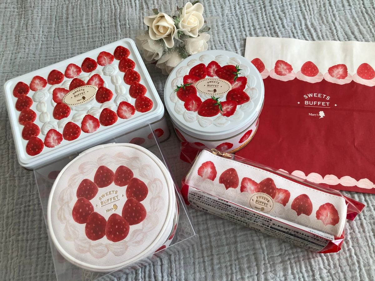イオン限定 Mary's メリー SWEETS BUFFET スイーツビュッフェ いちご
