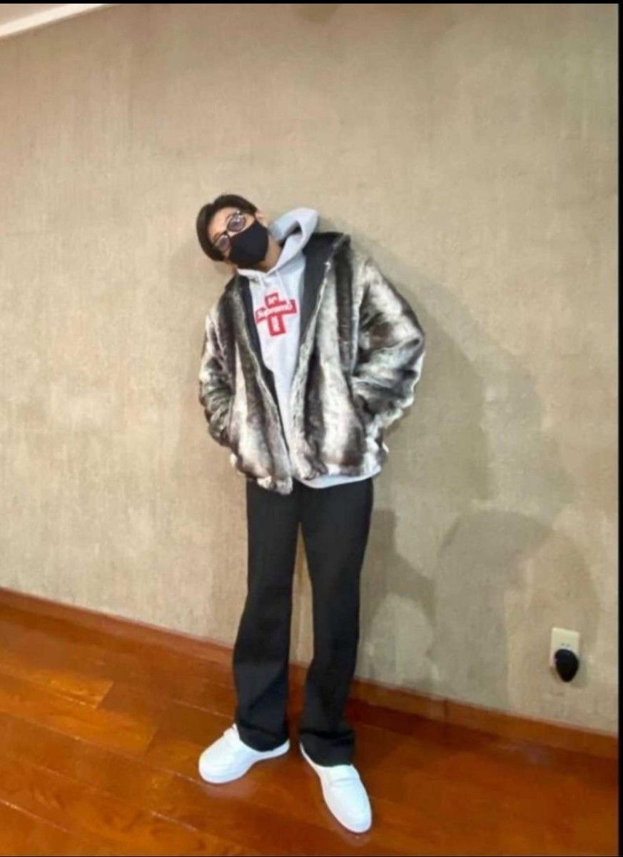 Supremeボックスロゴパーカー(木村 拓哉) キムタク愛用 スニダン鑑定品