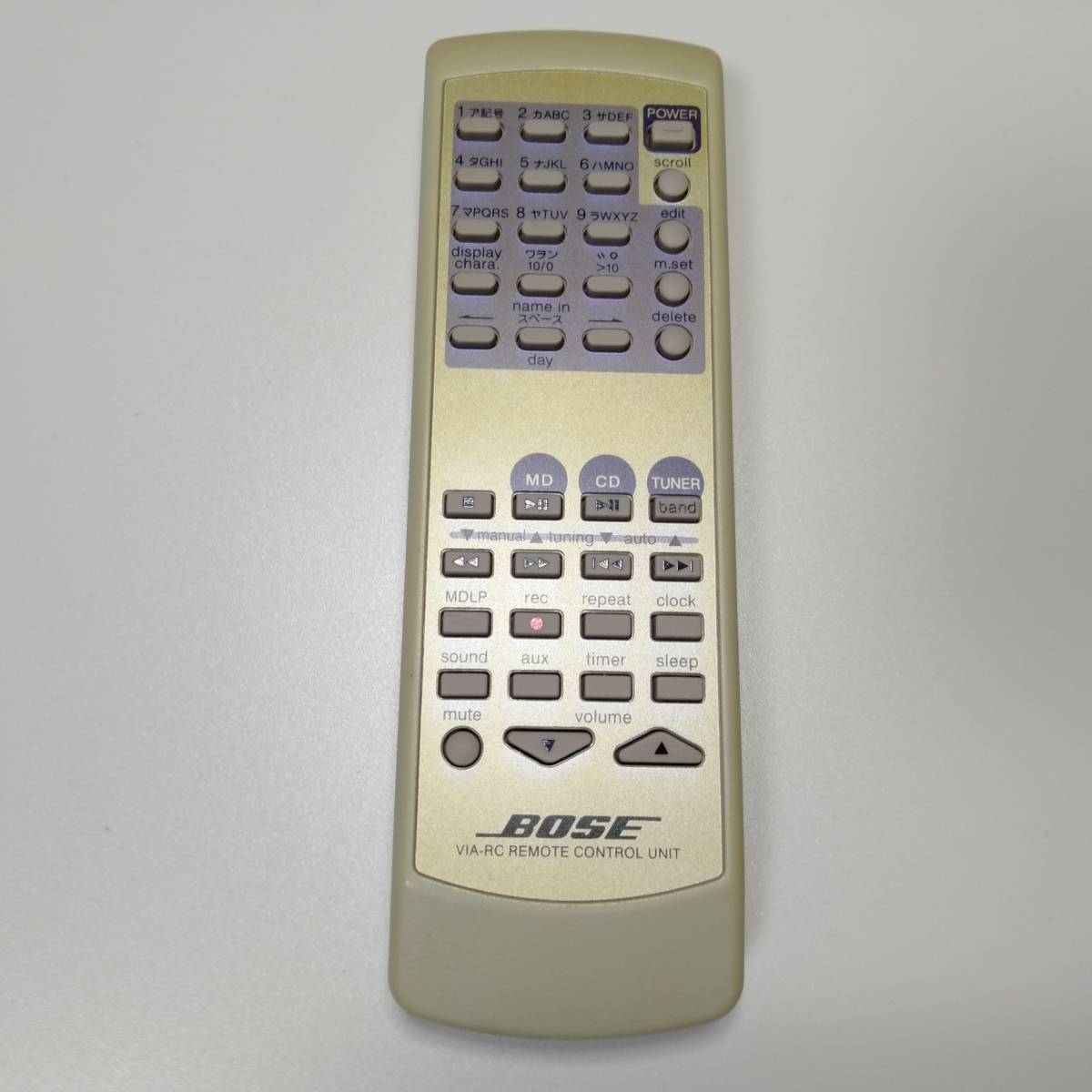 送料無料] BOSE リモコン VIA-RC MDステレオシステム Virtual Imaging