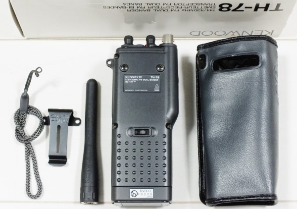 Yahoo!オークション - KENWOOD TH-78 デュアルバンド 144/430MHz オプ