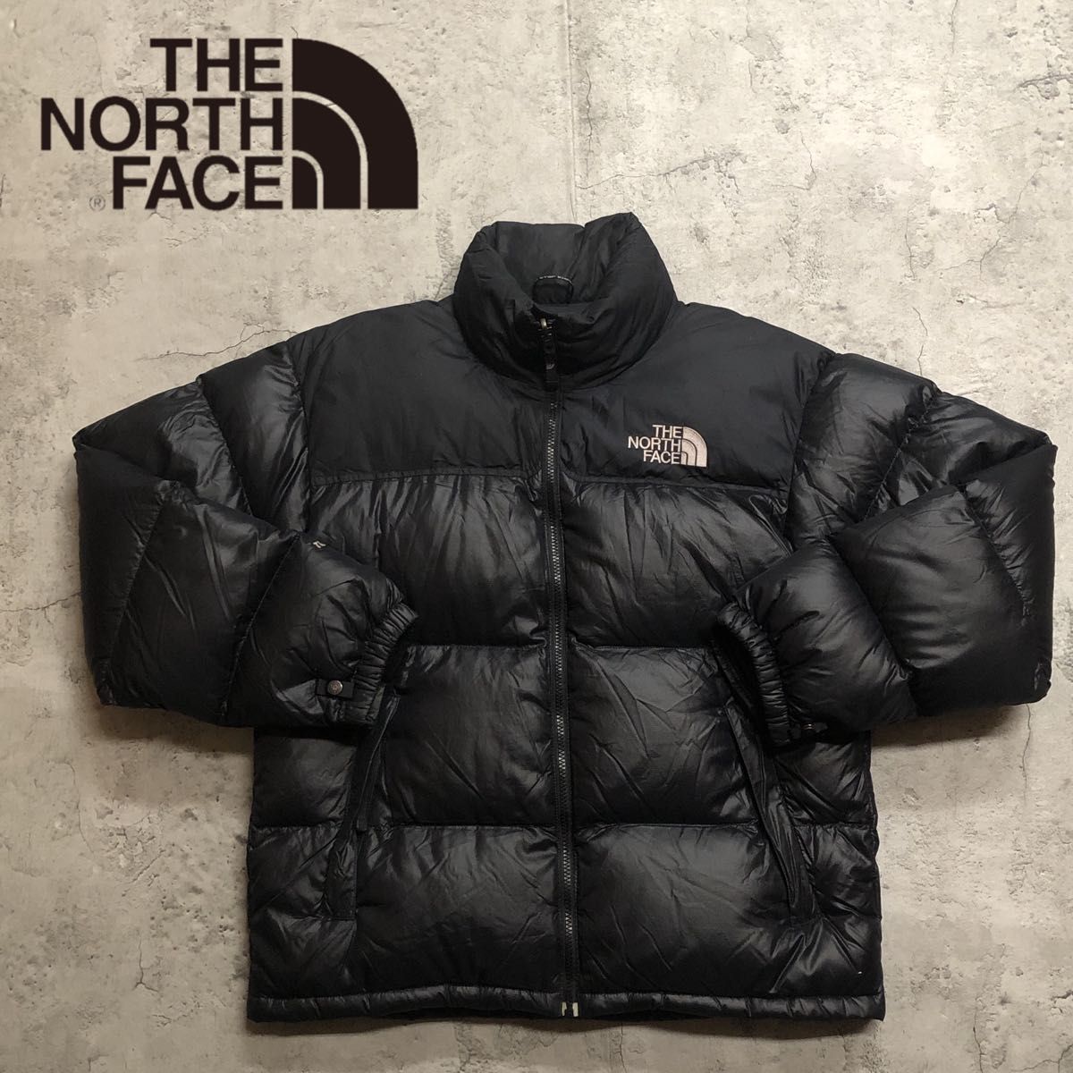 ザノースフェイス 700フィル ヌプシ ダウンジャケット ブラック メンズ
