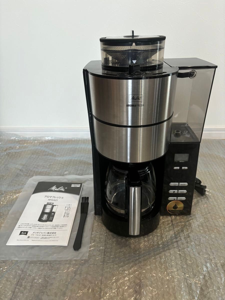 Melitta メリタ アロマフレッシュ 2-6杯用 全自動コーヒーメーカー