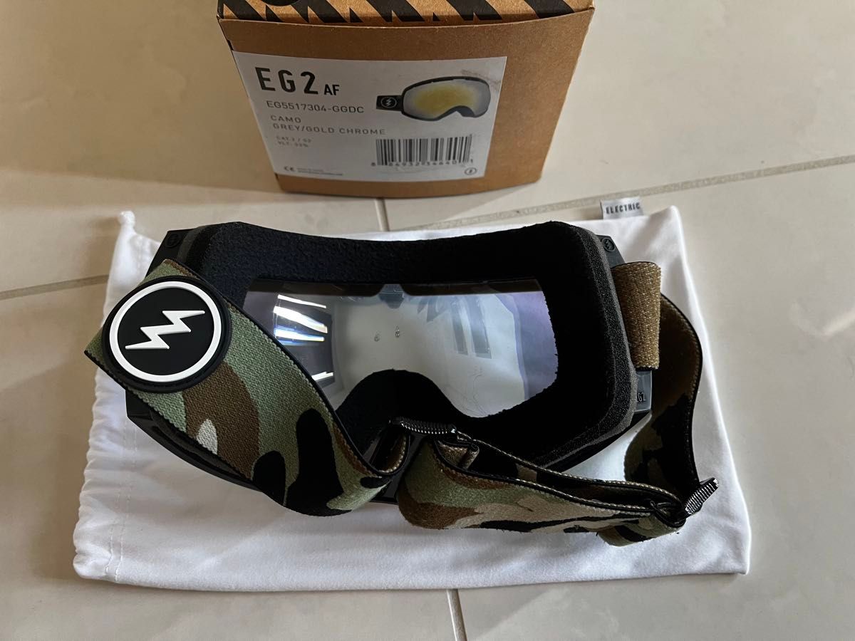 Electric ゴーグル Goggles EG2 fragment スノーボード レンズ 迷彩