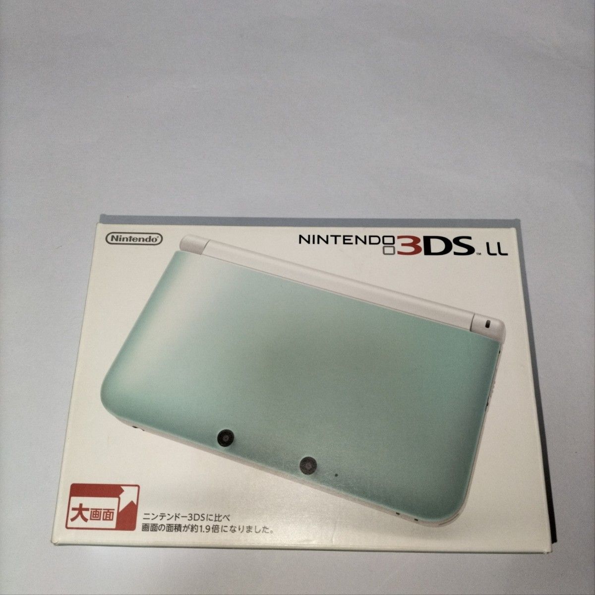 3DSLL 未使用 新品 ミントホワイト ニンテンドー3ds ll未使用新品