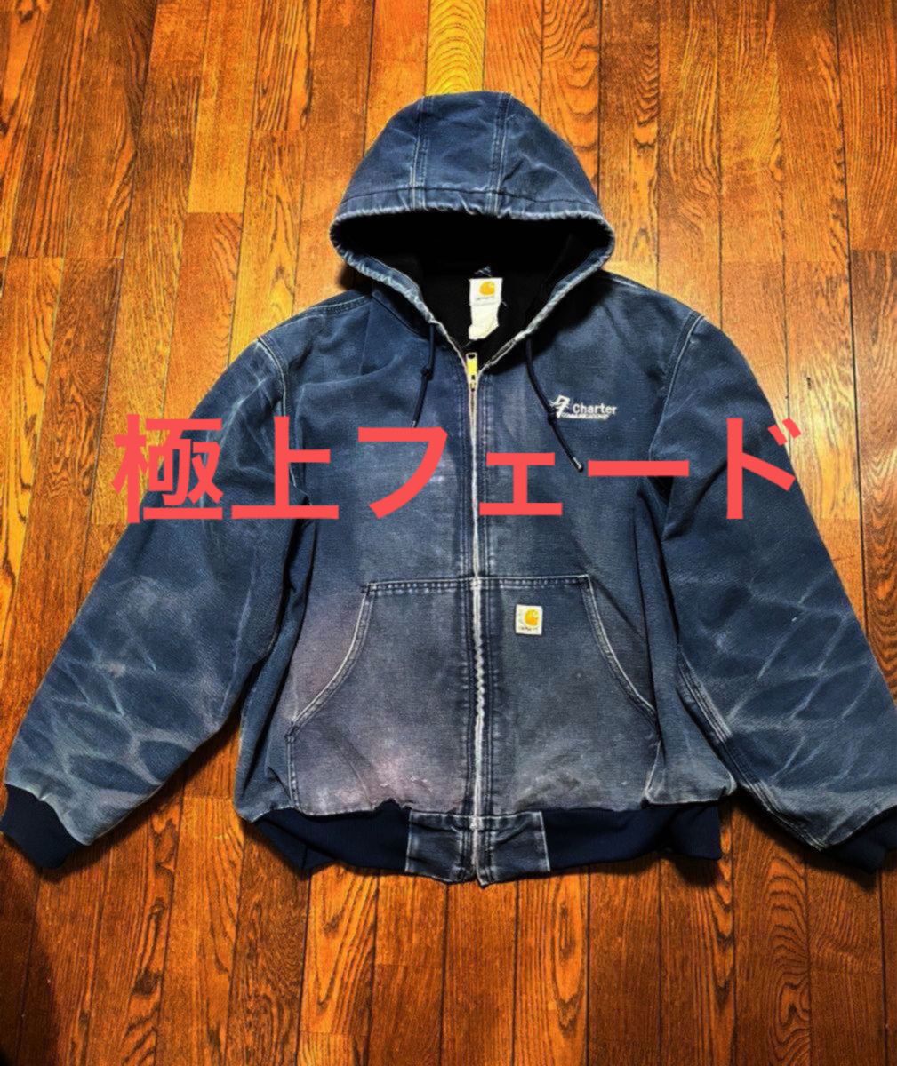 極上フェード ハチノス 企業刺繍 carhartt ダック アクティブ