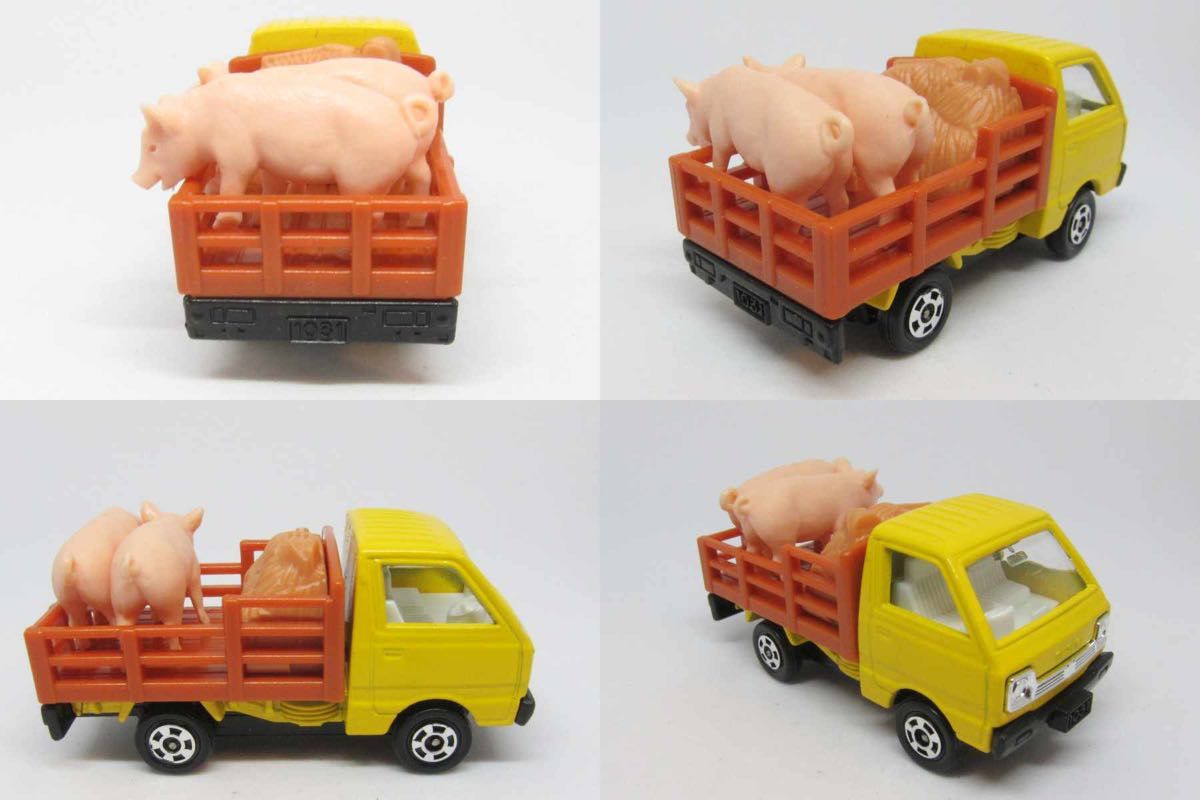 トミカNo39 スズキ キャリイ家畜運搬車 日本製黒箱 新品保管品 SUZUKI