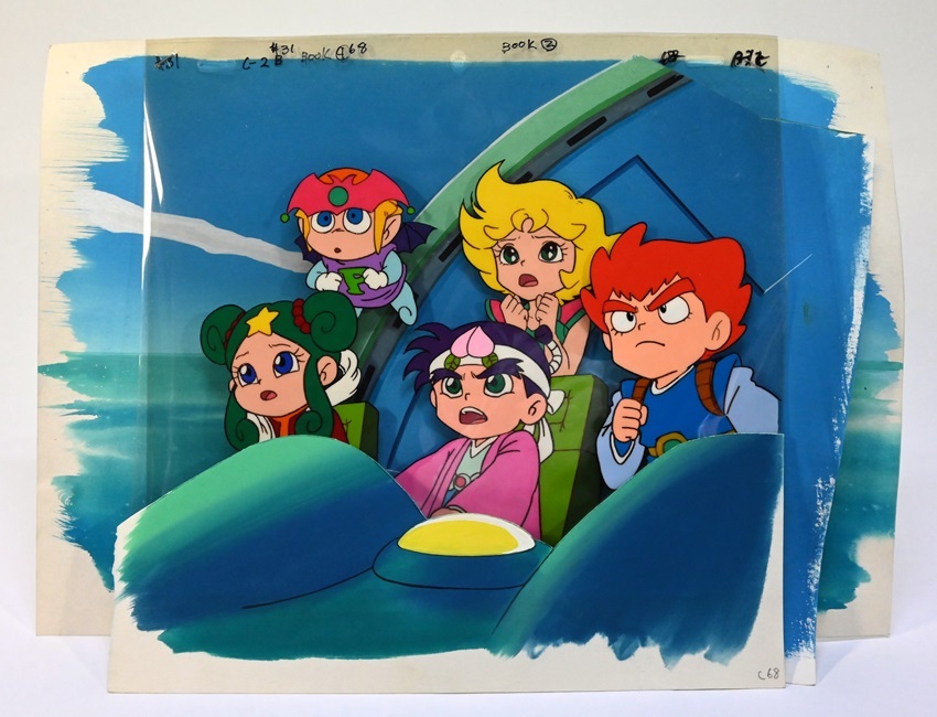 Yahoo!オークション - アニメ セル画 【レスラー軍団〈銀河編〉 聖戦士