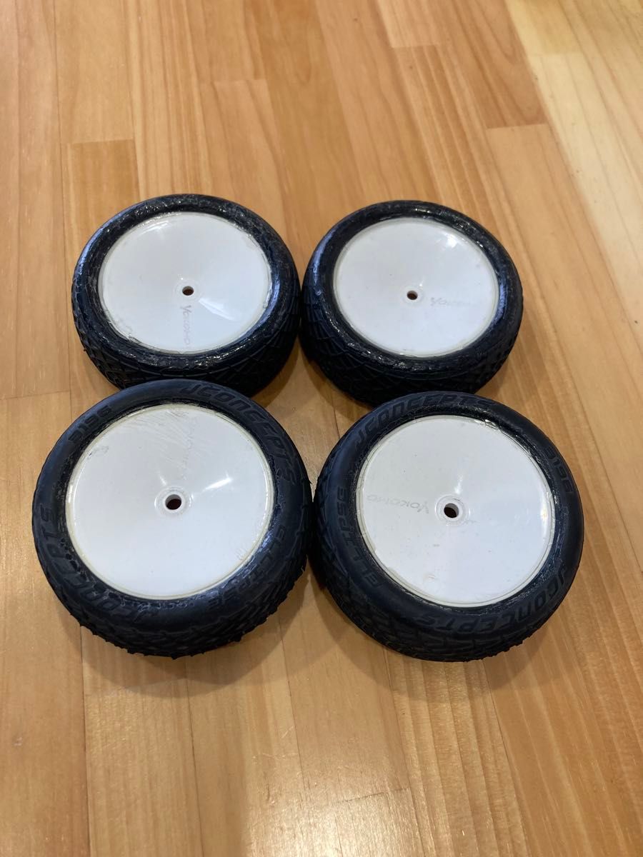 JCONCEPTS Jコンセプト 2WD用タイヤ前後 エリプス ゴールド