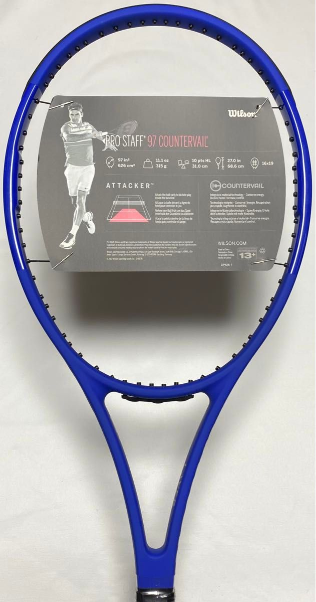 ウィルソン プロスタッフ 97 レーバーカップモデル 青 G2 PRO STAFF 97