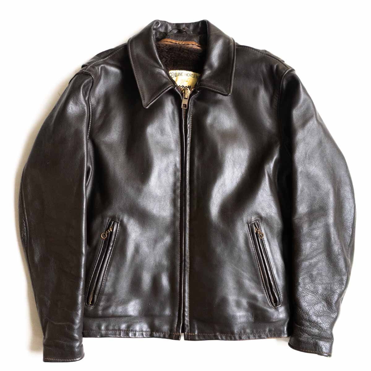 Yahoo!オークション - 【雰囲気抜群】SCHOTT【652H/ ホースハイド シン