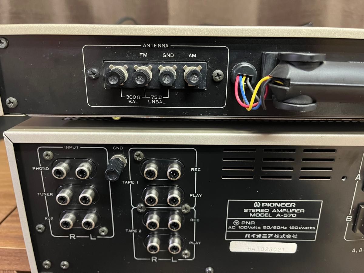 PIONEER A-570 F-570｜Yahoo!フリマ（旧PayPayフリマ）