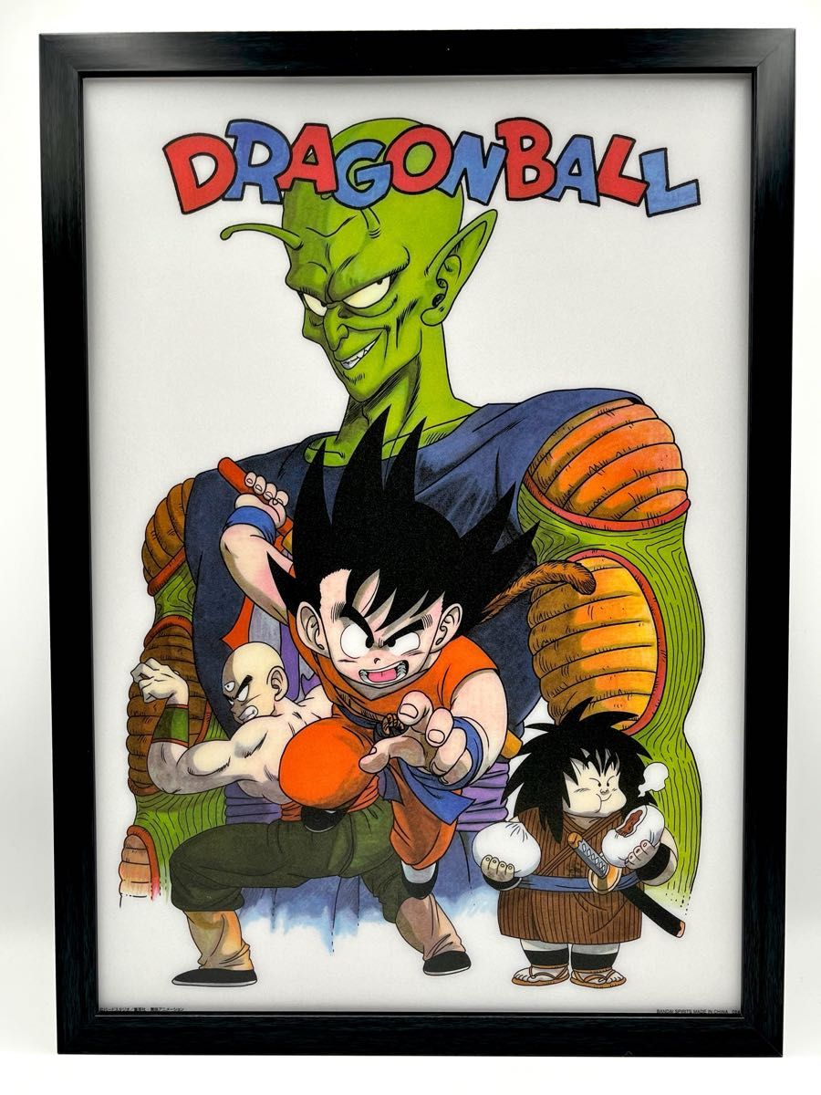 25】ドラゴンボール イラストボード ビジュアルシートポスター 額付き