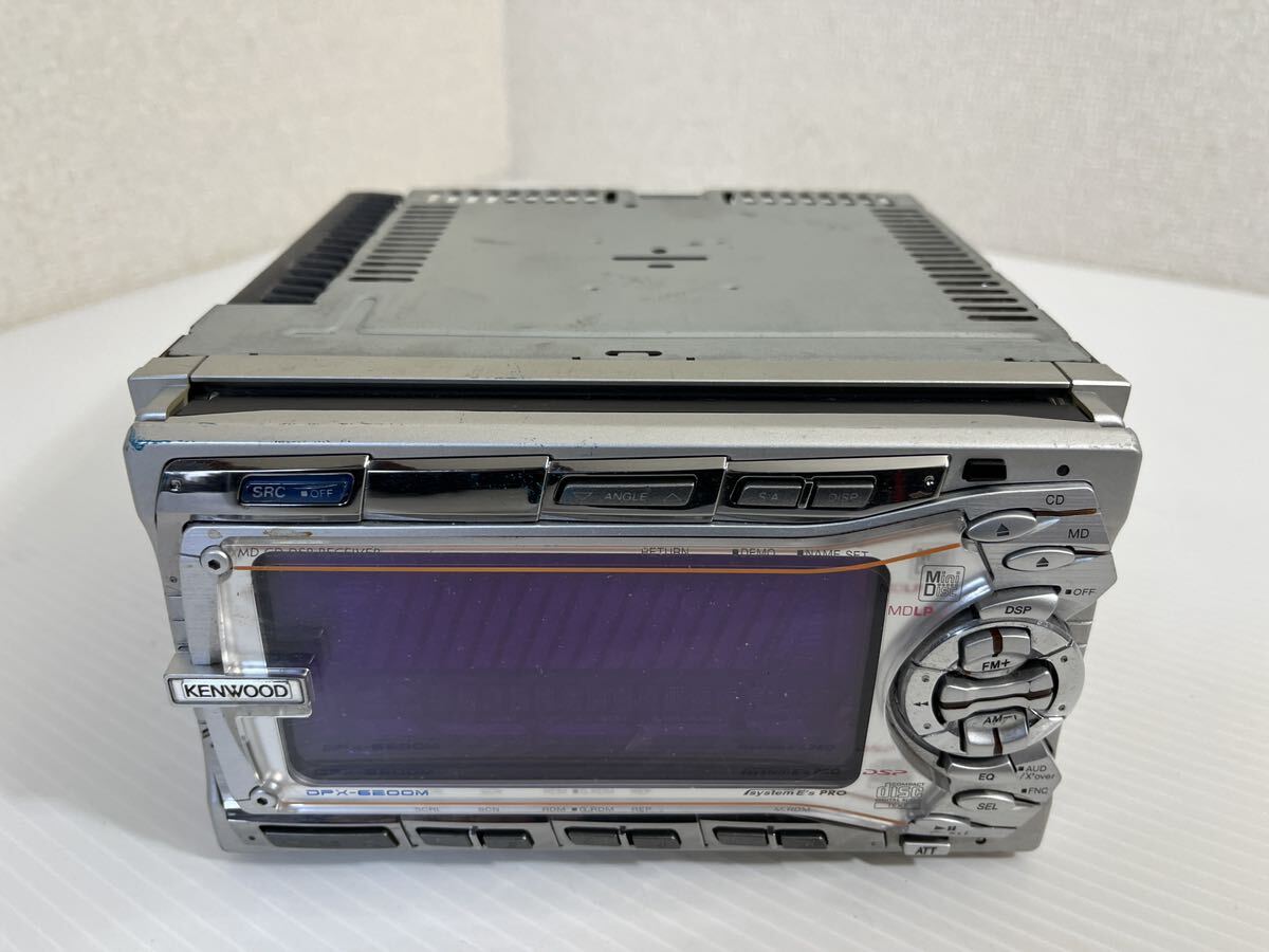 DPX-6200M 動作確認済 KENWOOD CD MD プレーヤー ケンウッド カーステ