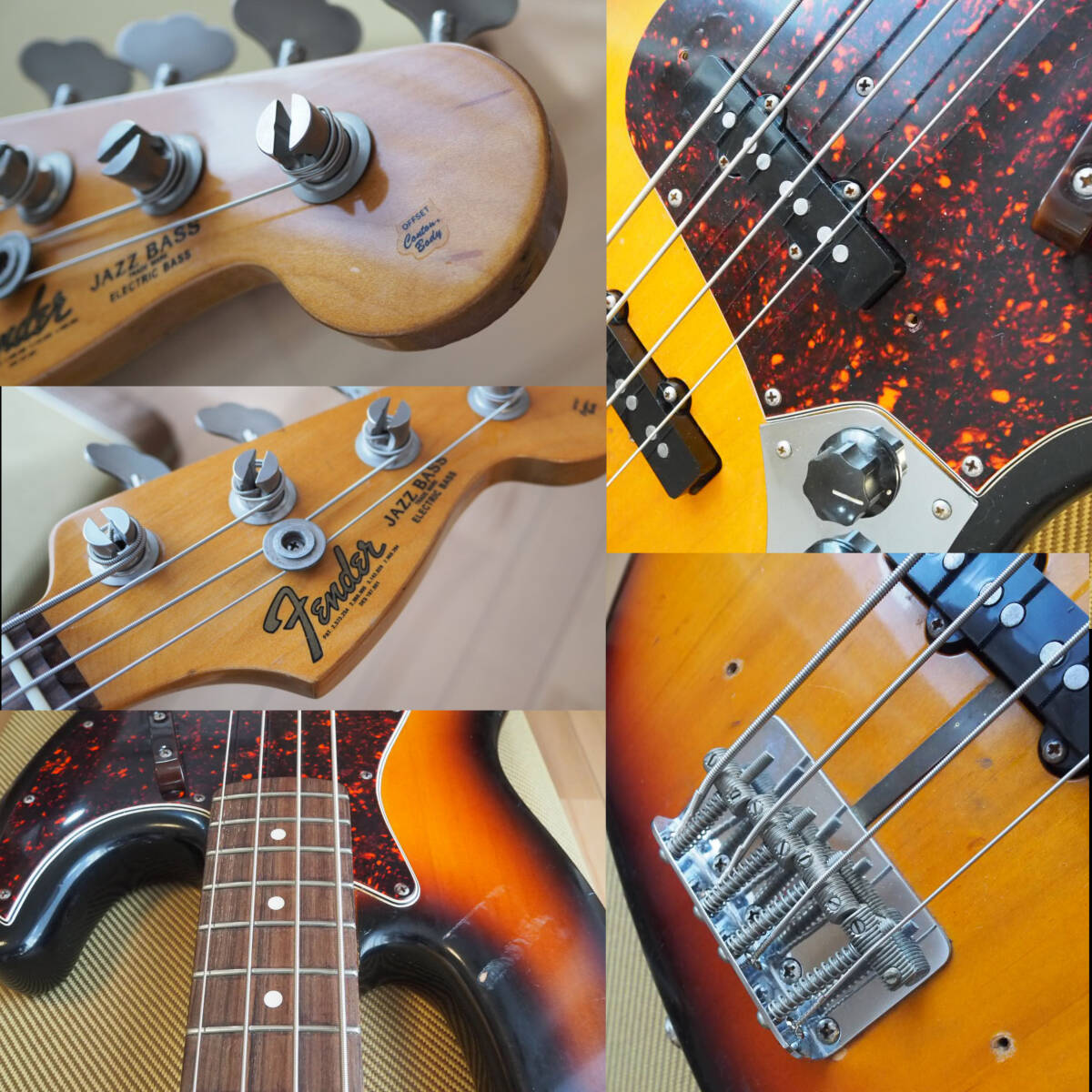 Yahoo!オークション - 94年製 Fender USA American Vintage 62 Jazz Ba