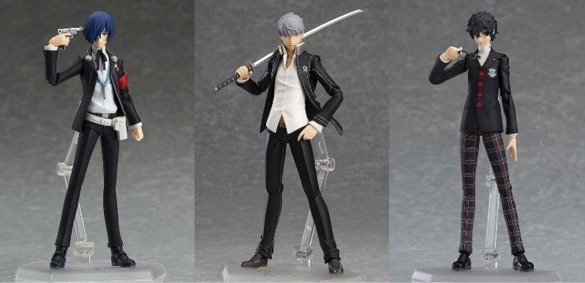 新品・未開封】figma ペルソナ3 結城 理 ＋ペルソナ4 主人公(鳴上 悠