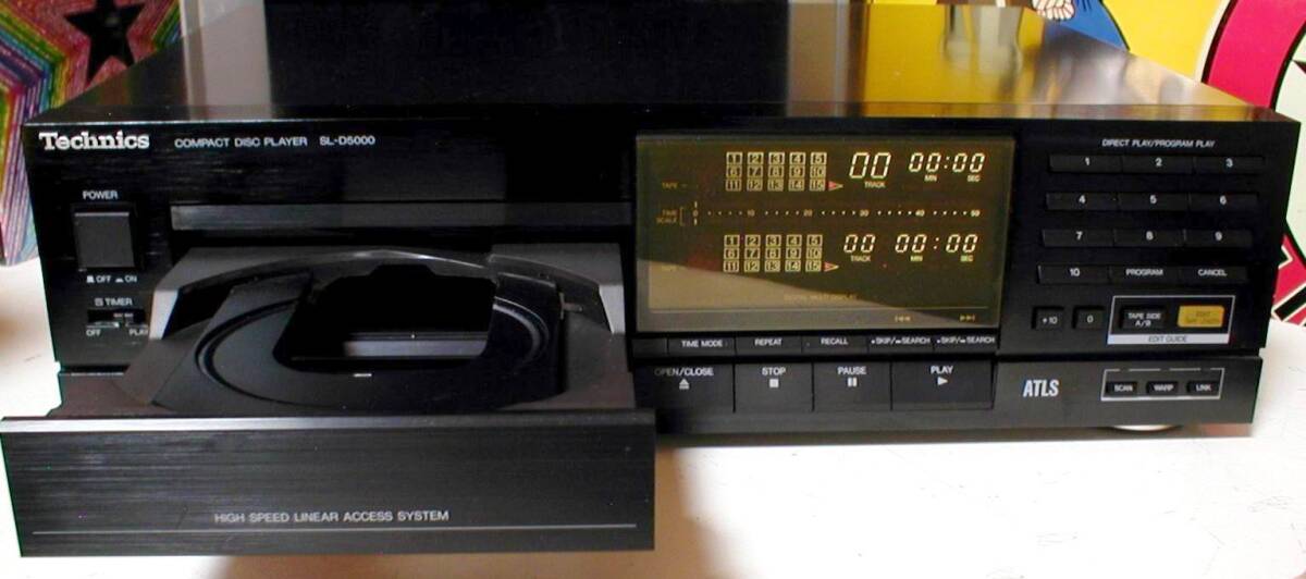 Yahoo!オークション - Technics SL-D5000 Optical Only Compact Disc P