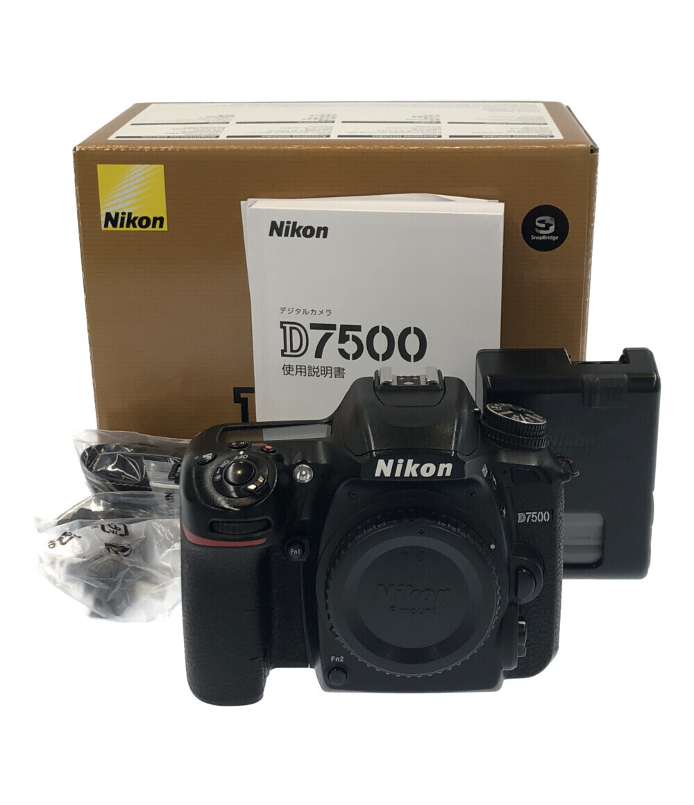 Yahoo!オークション - 訳あり ニコン デジタル一眼レフカメラ D7500 ボ