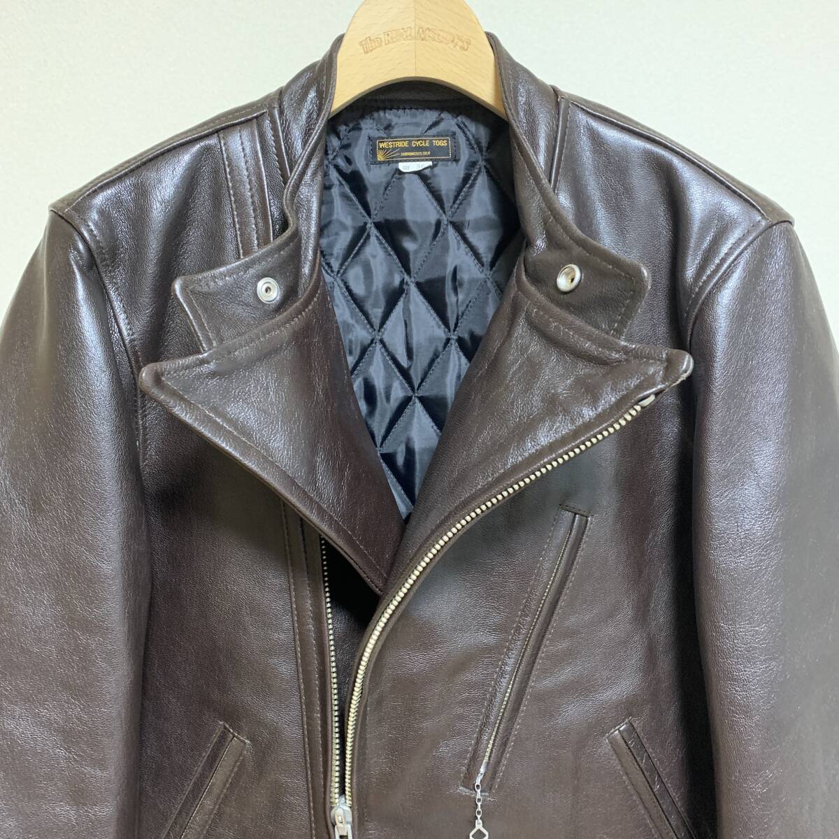 新品未使用 WESTRIDE ウエストライド OAK CANYON LEATHER JKT レザー