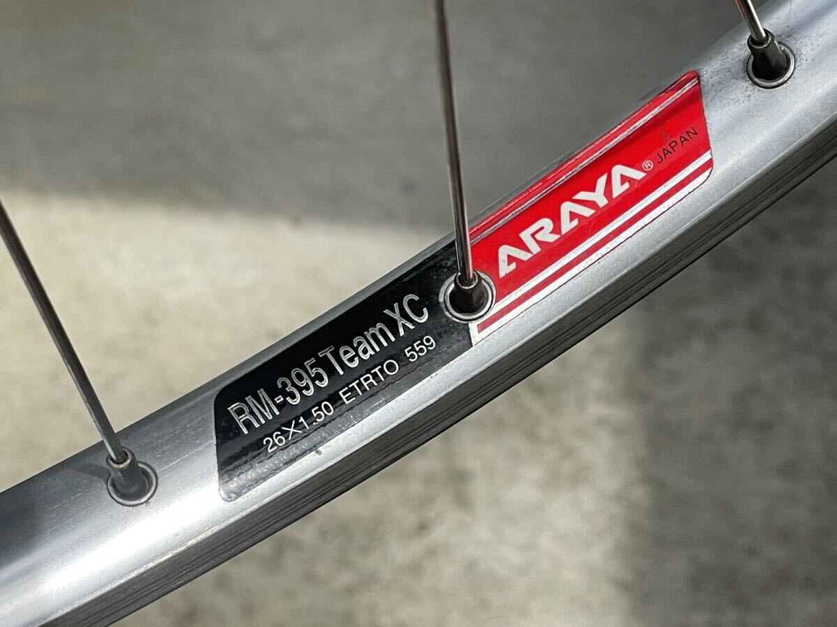 いーりかARAYA RM-395 Team XC △新品 アラヤ RM-395 TEAM XC リム