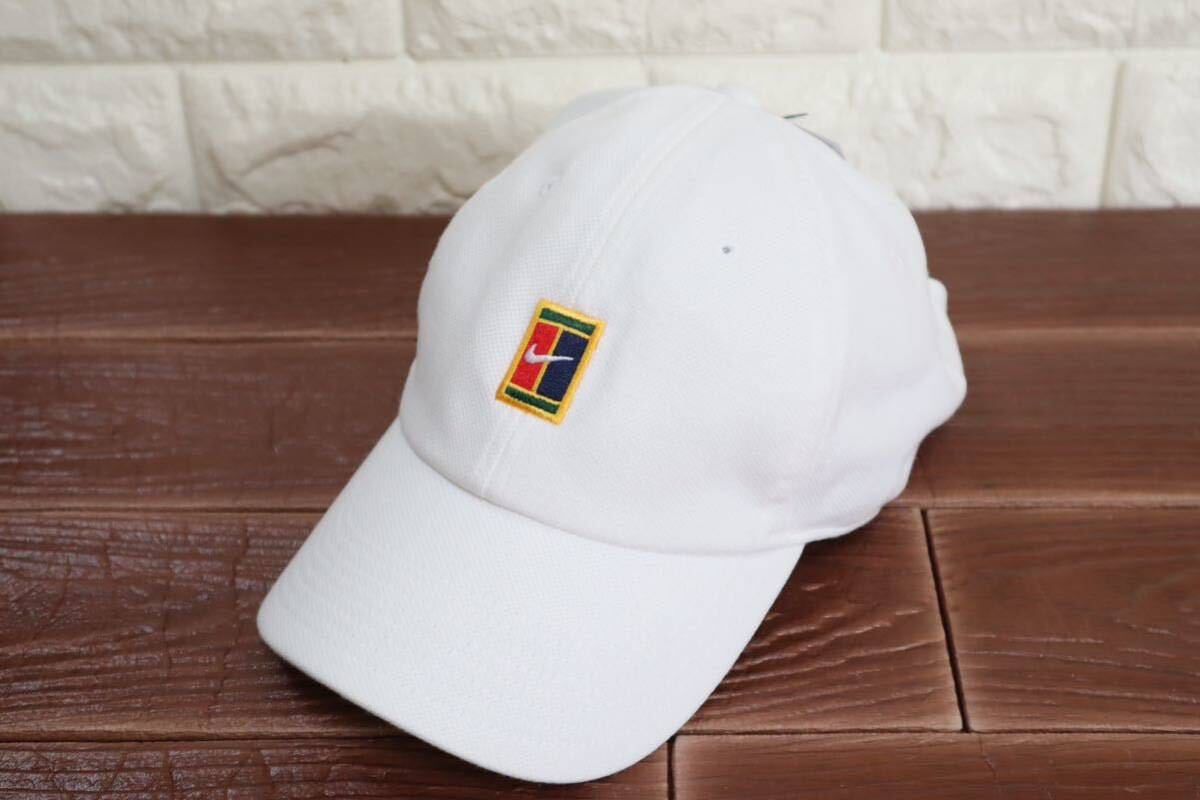 新品 NIKE ナイキ コート ヘリテージ86 キャップ 白 コート H86 ロゴ