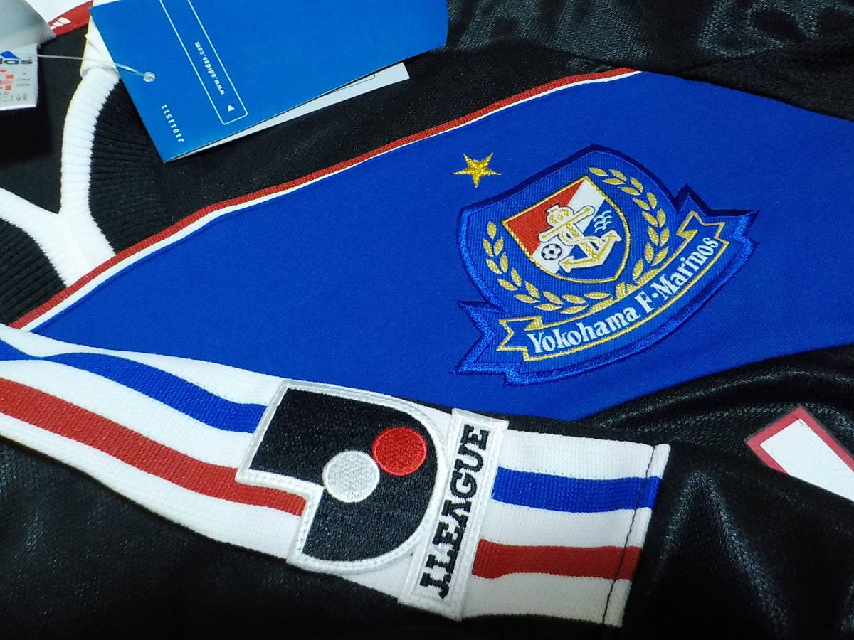 当時物 紙タグ付未使用adidas 横浜Fマリノス 2001 3rd 半袖