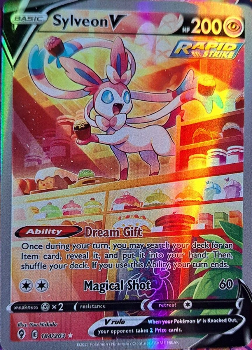ポケモンカード 英語版 ニンフィア V acg カード ポケカ｜Yahoo!フリマ