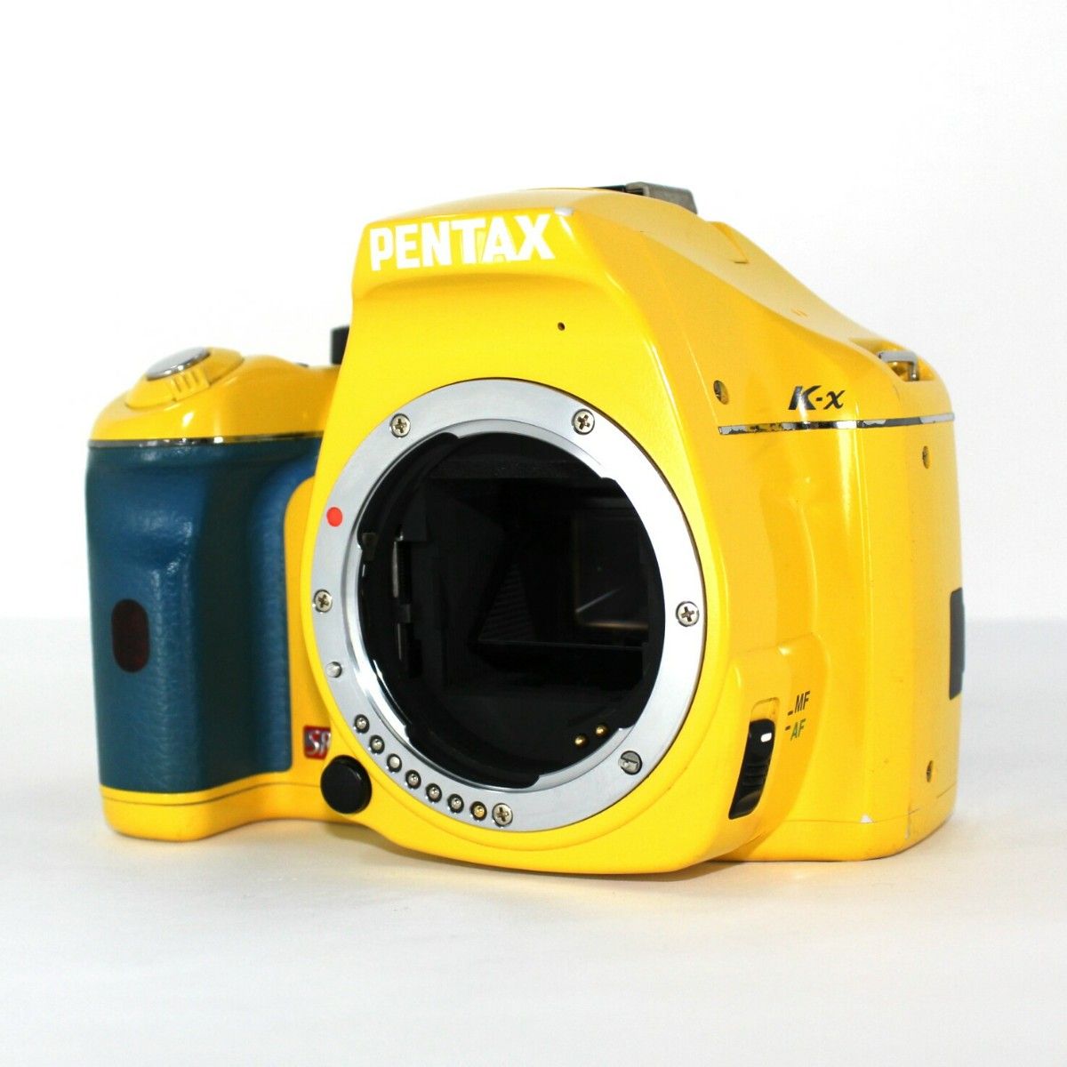 PENTAX K-x デジタル 一眼レフ カメラ iphone転送セット イエロー 完動