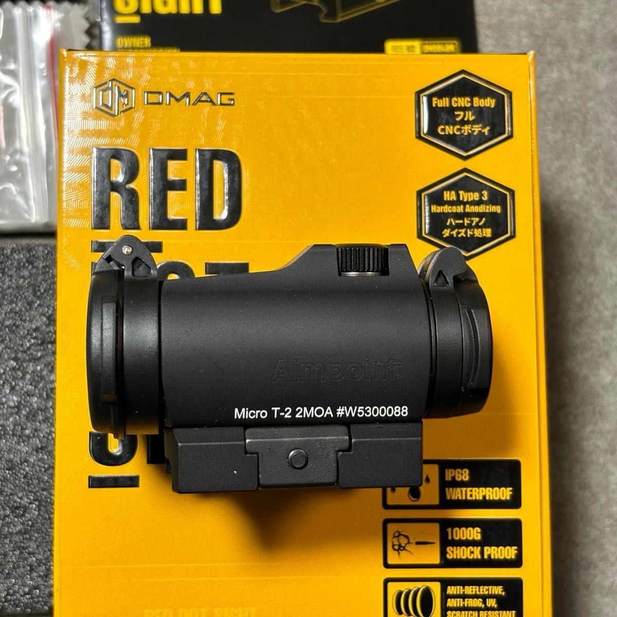 DMAG Aimpoint T2タイプ ドットサイト BK｜Yahoo!フリマ（旧PayPayフリマ）