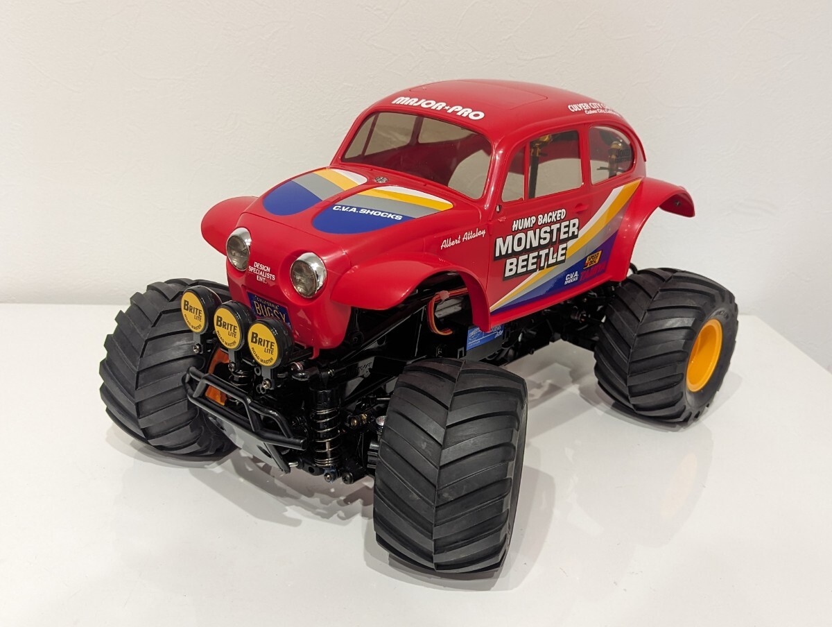 Yahoo!オークション - 組立完成品 タミヤ GF-02 スカッシュバン モンス