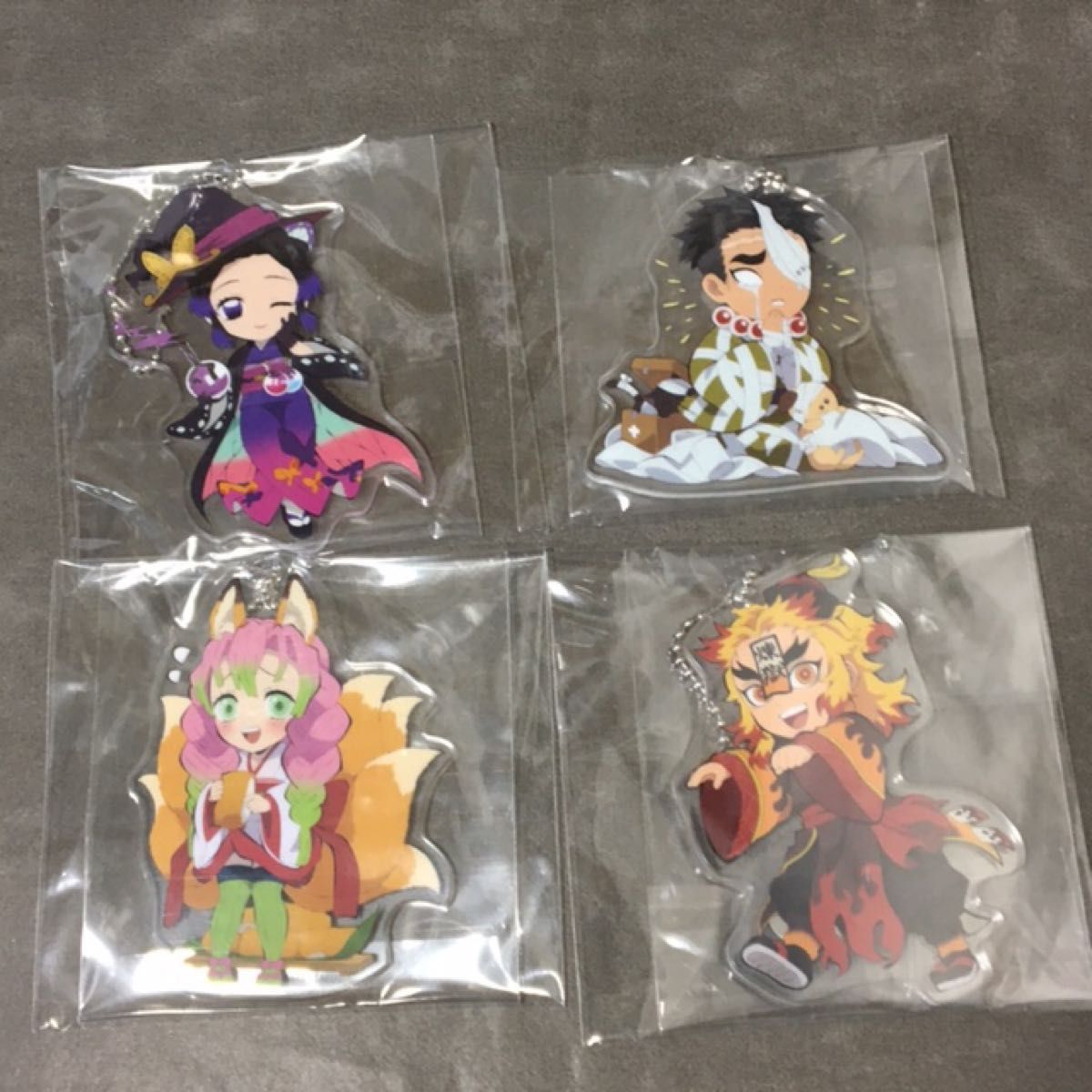 鬼滅の刃コラボカフェ ハッピーハロウィン2019 アクリルチャーム