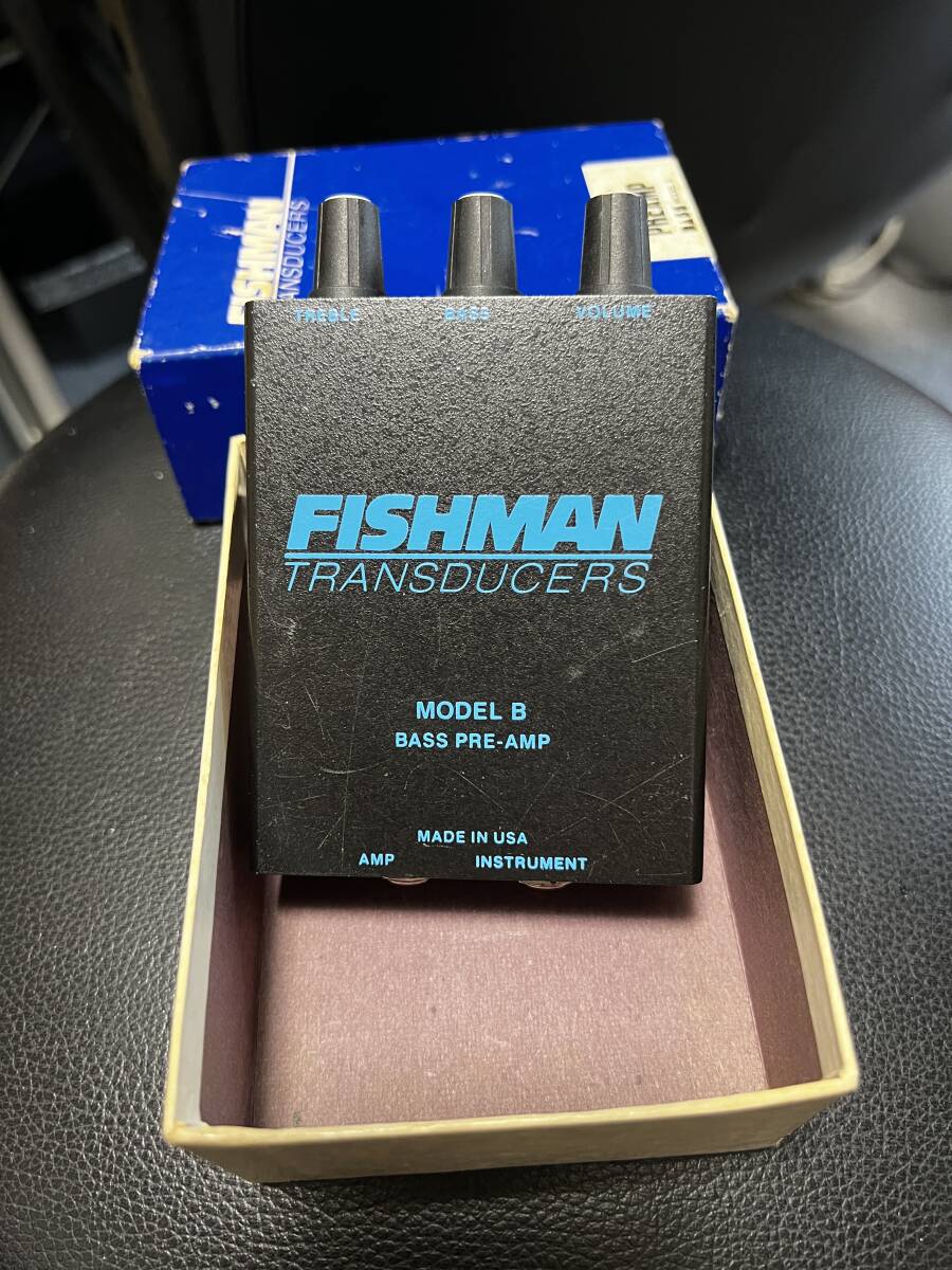 Yahoo!オークション - FISHMAN MODEL B BASS PREAMP