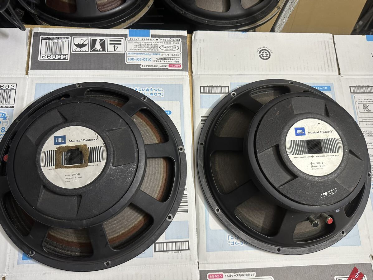 Yahoo!オークション - JBL E140-8 38cm コーン型ユニット ペア
