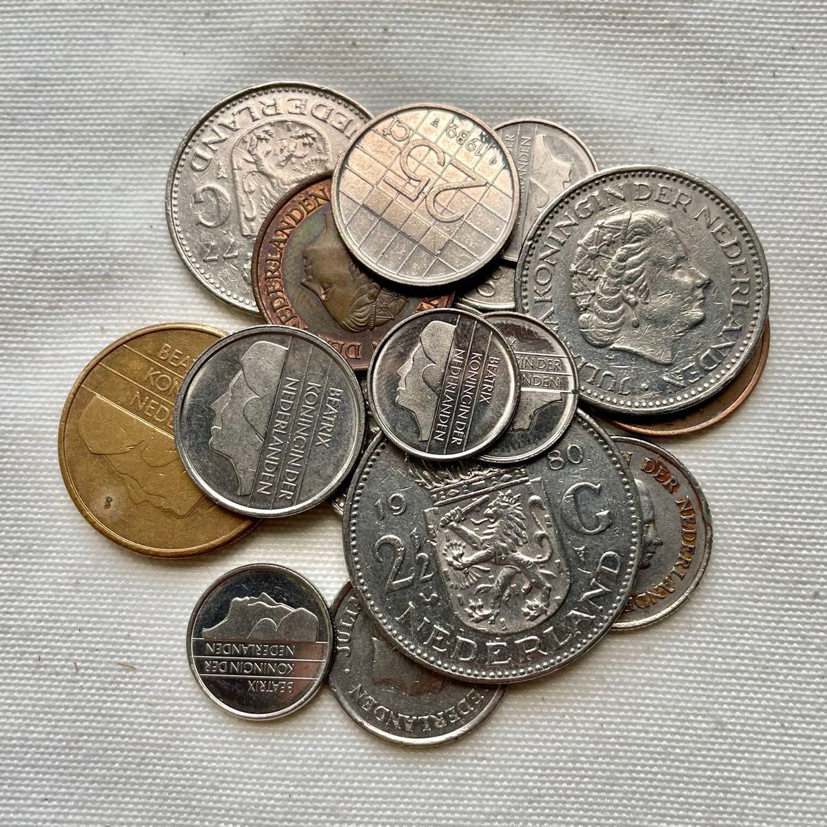 オランダ 旧硬貨 ユーロ以前 ギルダー グルデン 外国コイン