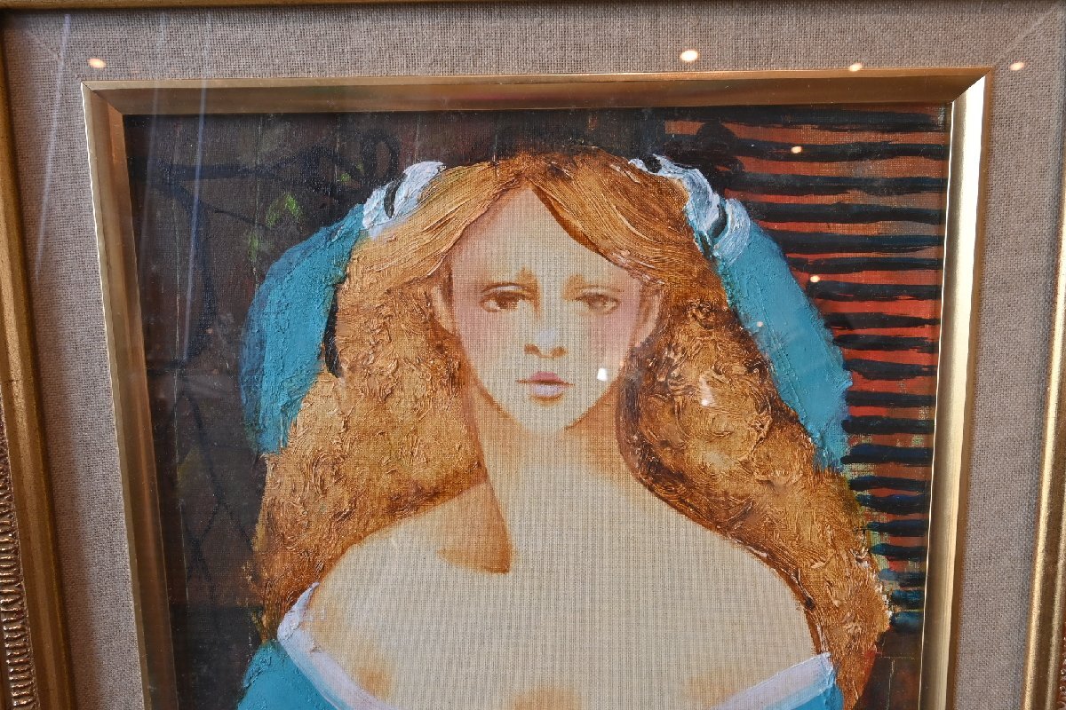超希少品】 キースヘリング アート 絵 絵画 レア 1点物 現状品 額縁